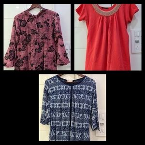 3 Branded Women's Tops
